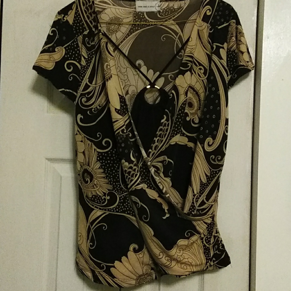 Time and a half ladies top